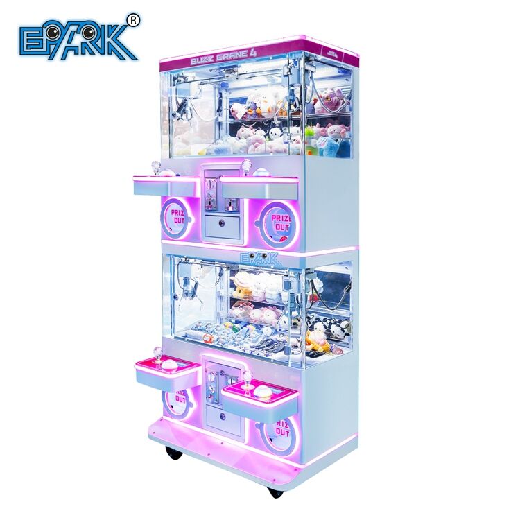 Xjd-523 Mini Claw Crane Machine Small Vending Game Machine With Bill Acceptors A
